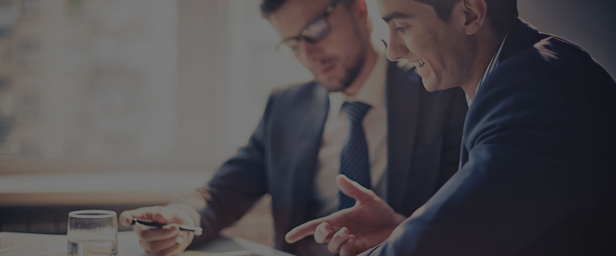 Vertragsunterschrift