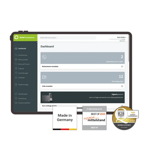 Trunking fonial Dashboard