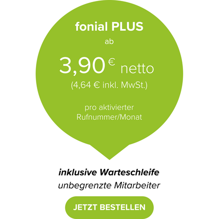 Zur Kontoerstellung fonial PLUS