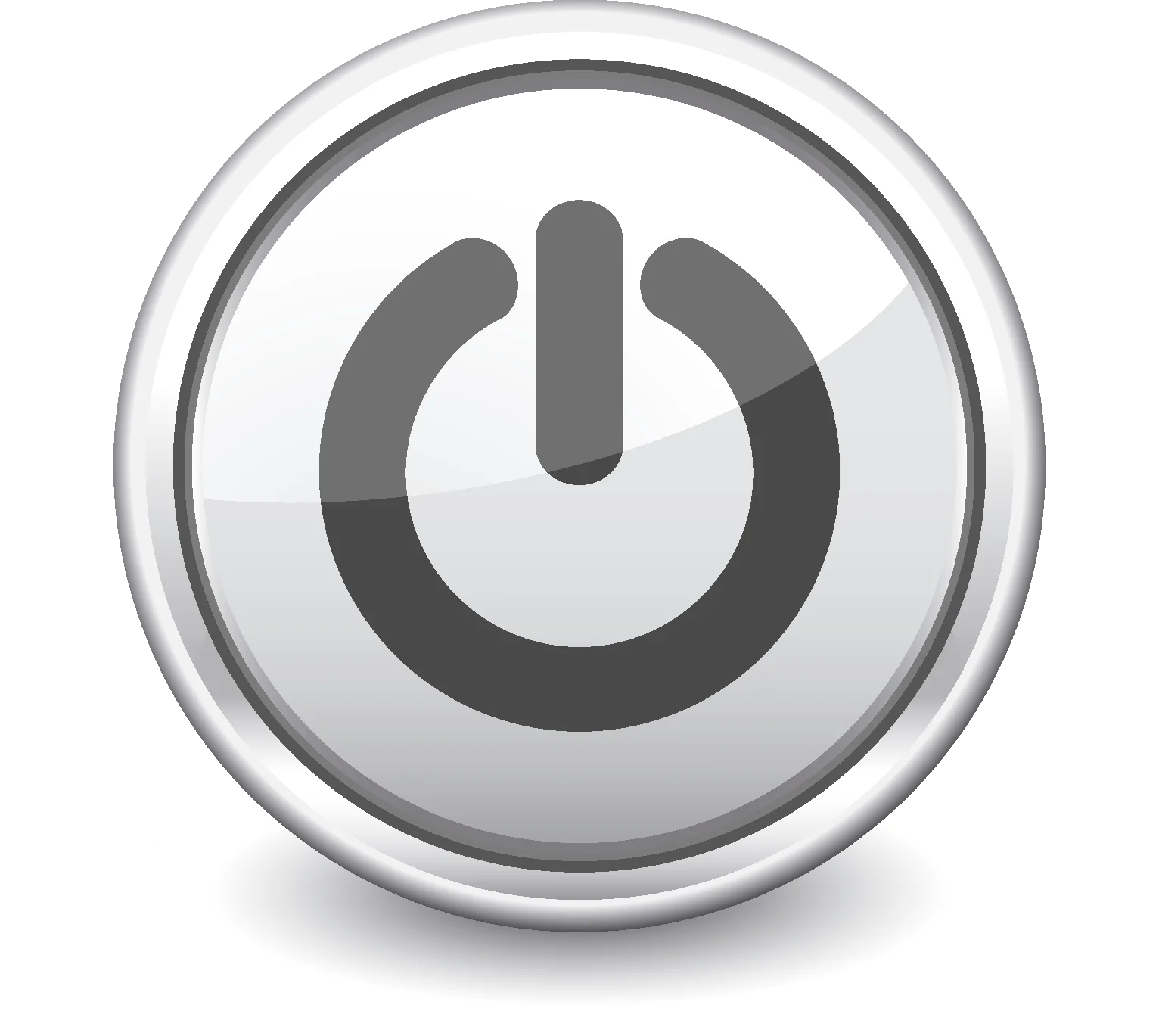 ISDN wird abgeschaltet Power Button