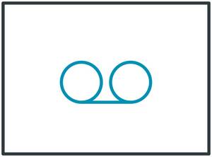 Voicemail Mailbox Symbol
