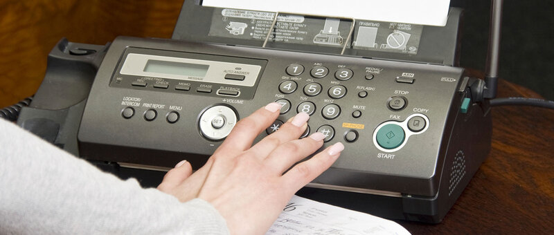 Fax versenden
