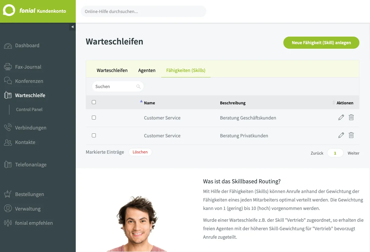 Skillbased Routing Skillbased Routing