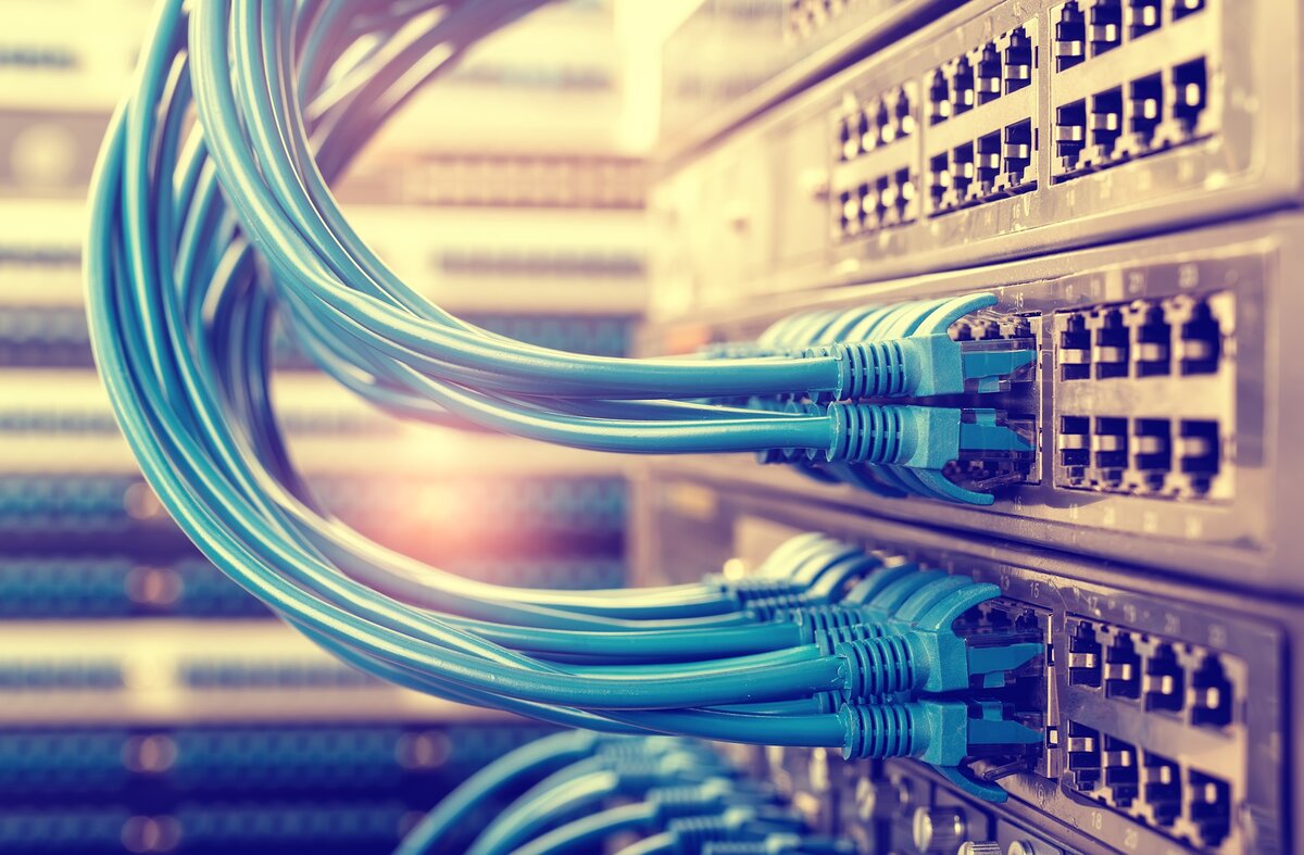 Bandbreitenmessung: Netzwerkkabel