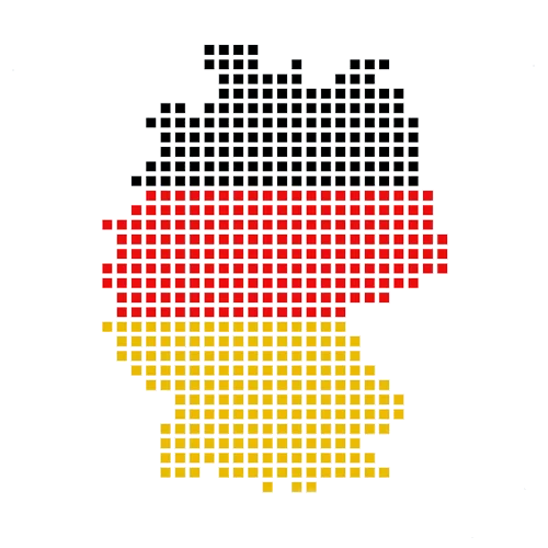 Deutschland-Allnet-Flatrate fonial Gekachelte Deutschland-Form