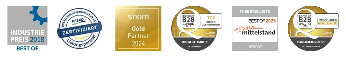 Badges-Auszeichnungen