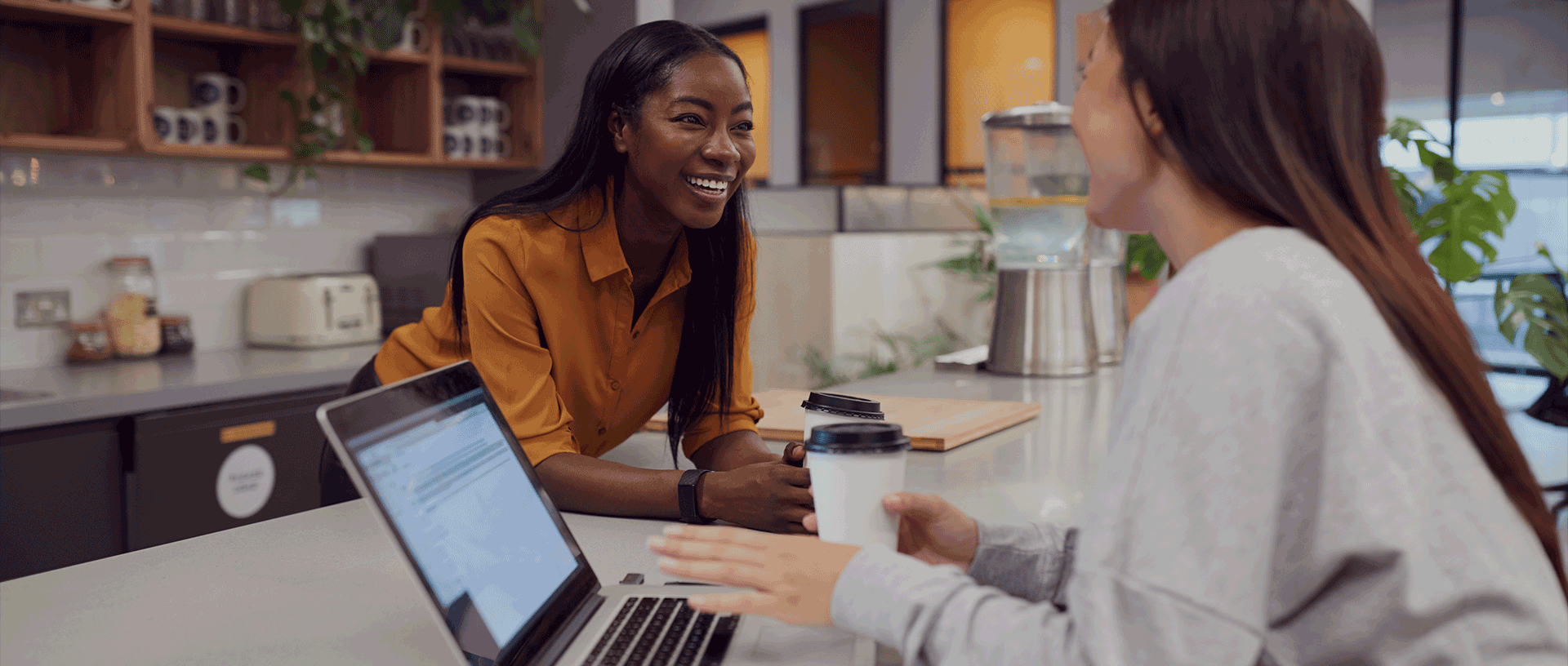 Smalltalk in der Büro-Kaffeeküche