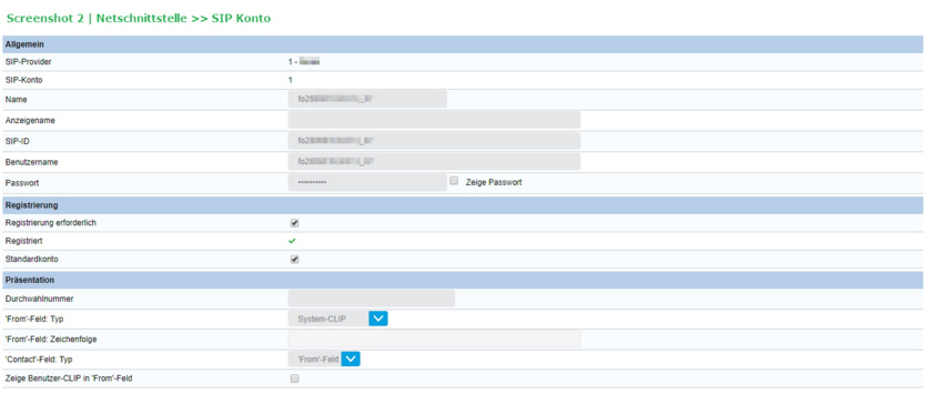 SIP Provider fonial Trunking