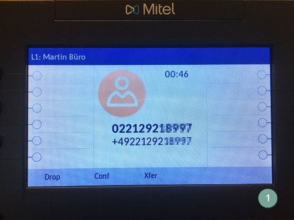 Halten Mitel 6869i