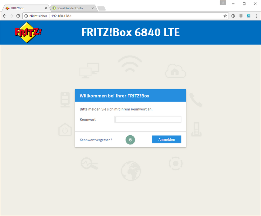 FritzBox Login