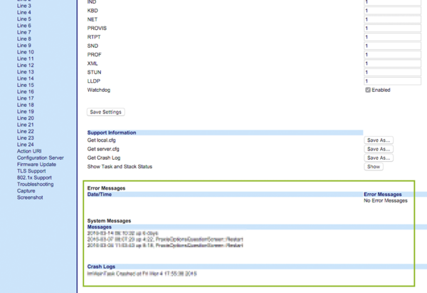 Mitel / Aastra Troubleshooting