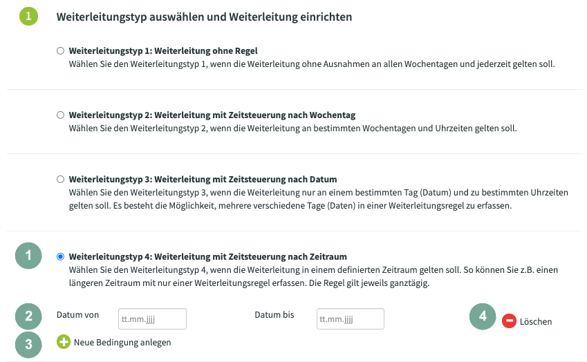 Weiterleitungstyp 4